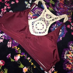 bathing suit top with super cute back